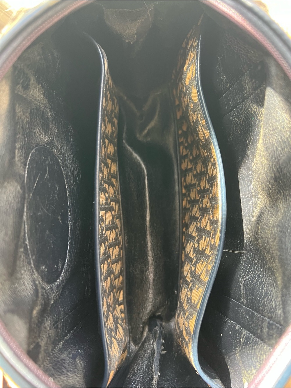 Vintage Christian Dior Trotter Monogram Bowling Bag - Picture 8 of 9